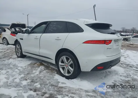 2017 Jaguar F-Pace 35T R-Sport z USA, uszkodzony, nr VIN SADCL2BV6HA074932